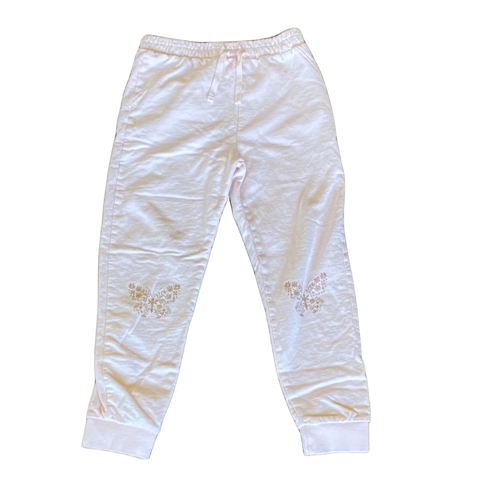 PINK BUTTERFLY PANTS